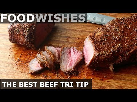 the-best-beef-tri-tip-roast-beef-food-wishes-youtube image