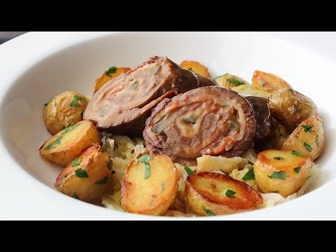 beef-rouladen-beef-stuffed-with-bacon-onions image