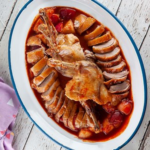roasted-duck-with-sweet-sour-sauce-recipe-luv-a-duck image