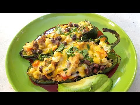 southwestern-stuffed-peppers-speedy-cooking-videos image
