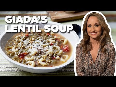 giada-de-laurentiis-makes-lentil-soup-everyday-italian image
