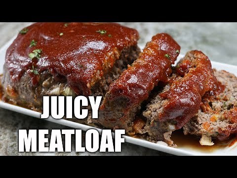 how-to-make-juicy-meatloaf-easy-meatloaf-recipe-youtube image