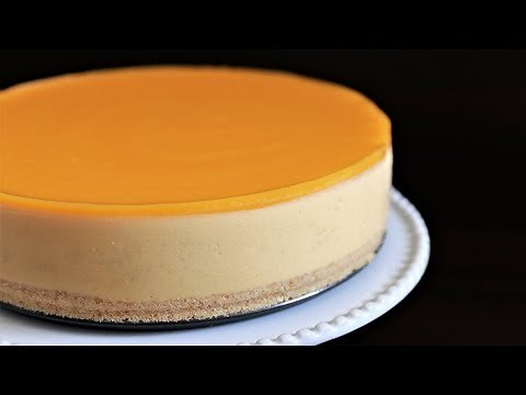 no-bake-mango-cheesecake-recipe-youtube image