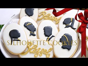 family-silhouette-cookies-holiday-cookies-holiday image