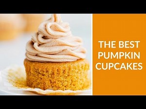 pumpkin-cupcakes-with-the-best-frosting-chelseas image