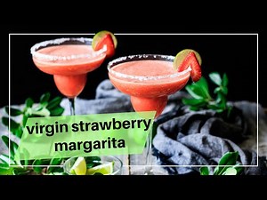 virgin-strawberry-margarita-youtube image