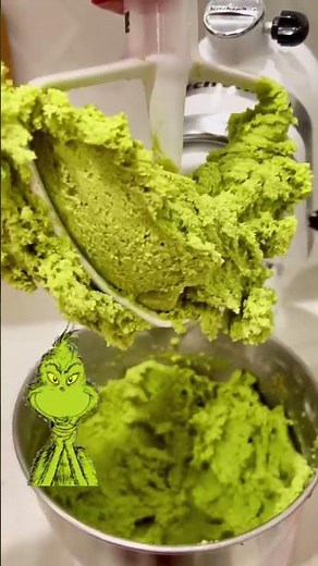 easy-green-grinch-cookies-with-mms-youtube image