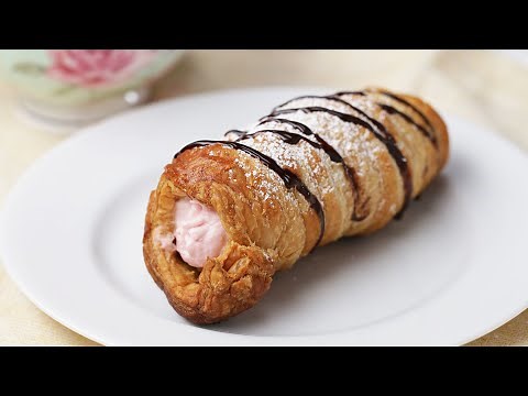 strawberry-cream-stuffed-pastries-youtube image