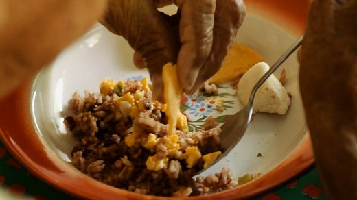longevity-recipes-costa-rican-beans-rice-corn-tortillas image