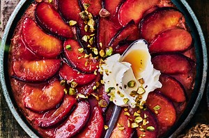 upside-down-plum-cake-recipe-recipe-better-homes image
