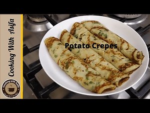 simple-potato-crepes-recipe-easy-breakfast-crepes-roll image