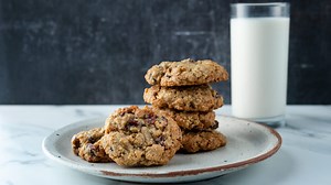 cranberry-orange-oatmeal-cookies-recipe-mashed image