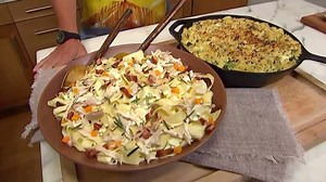 antonis-creamy-pappardelle-with-chicken-and-bacon image