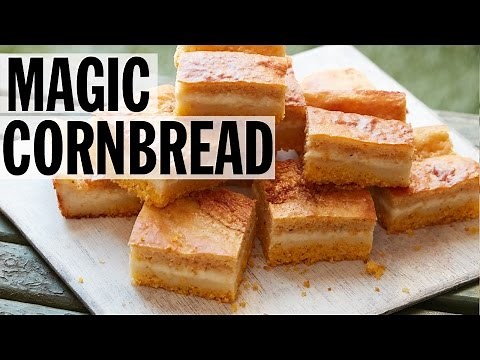 magic-custard-filled-cornbread-food-network-youtube image
