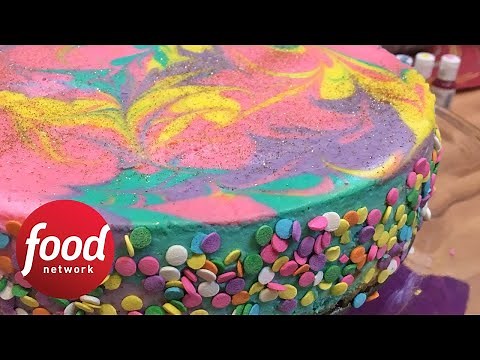 how-to-make-tie-dye-cheesecake-food-network image