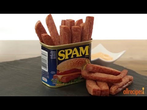 spam-fries-with-spicy-garlic-sriracha-dipping-sauce-spam image