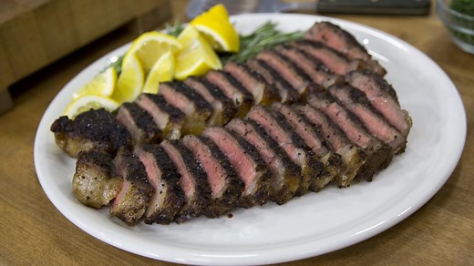 peppercorn-crusted-new-york-strip-steak-recipe-today image