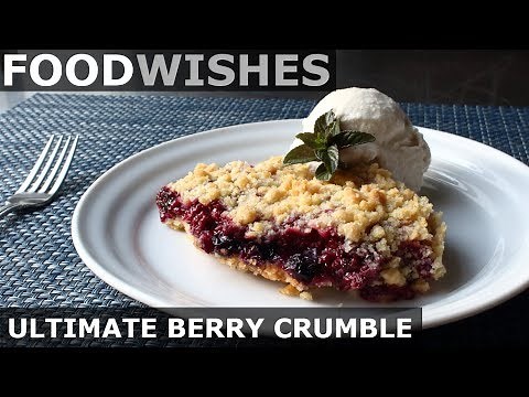 the-ultimate-berry-crumble-food-wishes-youtube image