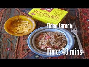 fideo-laredo-recipe-youtube image