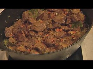wild-boar-stew-spezzatino-di-cinghiale-youtube image