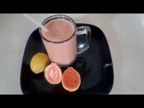 how-to-make-guava-smoothie-with-a-blender-youtube image