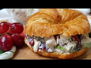 best-chicken-salad-with-grapes-and-pecans-how-to image