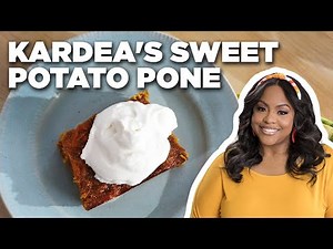 kardea-browns-sweet-potato-pone-with-eggnog-whipped image
