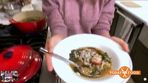white-bean-and-kale-soup-with-smoky-kielbasa image