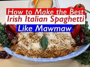 irish-italian-spaghetti-classic-southern-recipe-youtube image