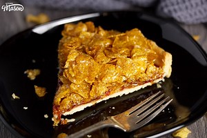 how-to-make-cornflake-tart-easy-step-by-step-picture image