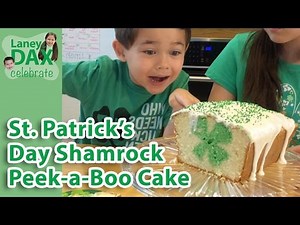 st-patricks-day-shamrock-peek-a-boo-cake-youtube image