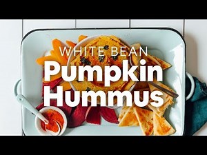 white-bean-pumpkin-hummus-minimalist-baker image