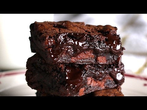 the-best-fudgy-brownies-ever-tasty-youtube image