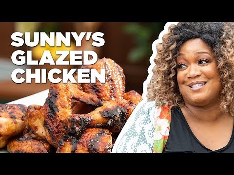 sunny-anderson-makes-5-star-glazed-chicken-the image