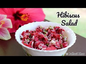 hibiscus-flower-salad-refreshing-hibiscus-salad-youtube image