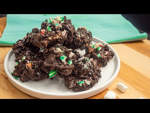 3-ingredient-peppermint-rocky-road-candies-holiday image
