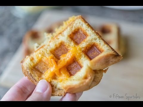 waffle-iron-grilled-cheese-sandwich-youtube image