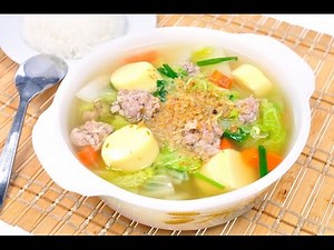 clear-soup-with-tofu-and-minced-pork-kang-jued-tao-hoo image