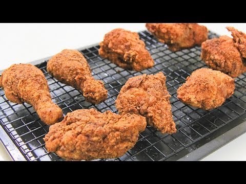 super-crunchy-fried-chicken-video-recipe-youtube image