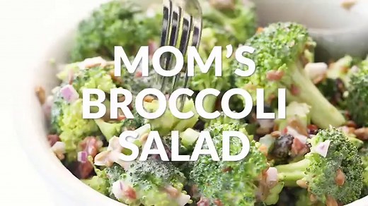 broccoli-salad-with-bacon-video-laurens-latest image