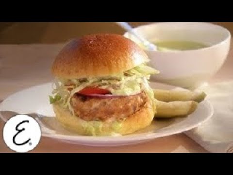 turkey-burgers-with-cilantro-lime-mayonnaise-emeril image