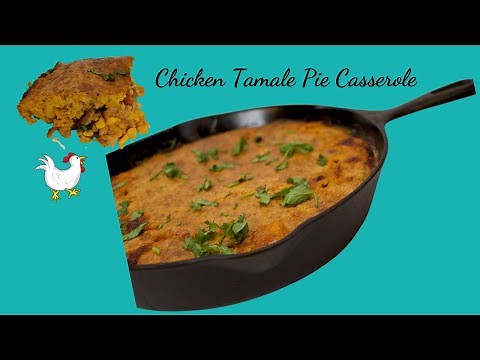 tex-mex-chicken-tamale-pie-casserole-recipe-youtube image