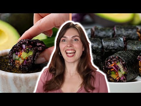 how-to-make-vegan-black-rice-sushi-by-marie-reginato image