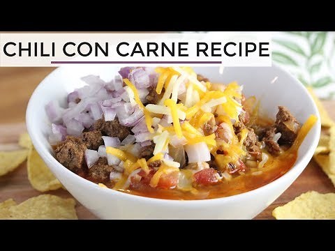 chili-con-carne-easy-healthy-chili-recipe-youtube image