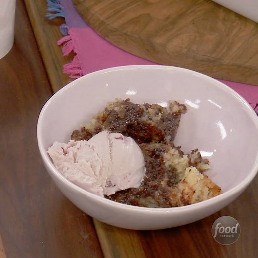 how-to-make-chocolate-cobbler-with-cherry-ice-cream image