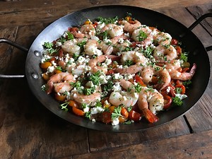shrimp-santorini-greek-baked-shrimp-with-tomato-and-feta image