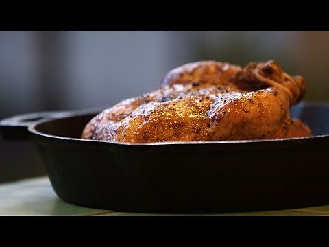 quick-and-easy-roast-chicken-with-roasted-garlic image
