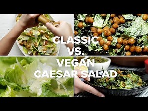 classic-caesar-salad-vs-vegan-caesar-salad-tasty image