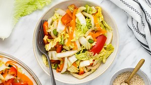 napa-cabbage-salad-recipe-tasting-table image