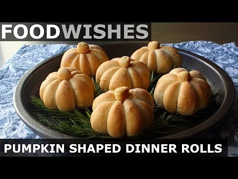 pumpkin-shaped-dinner-rolls-food-wishes-youtube image